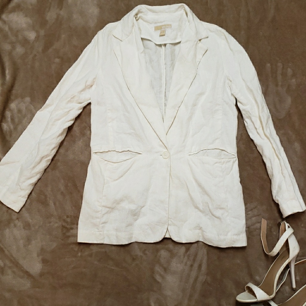 Michael Kors linen blazer